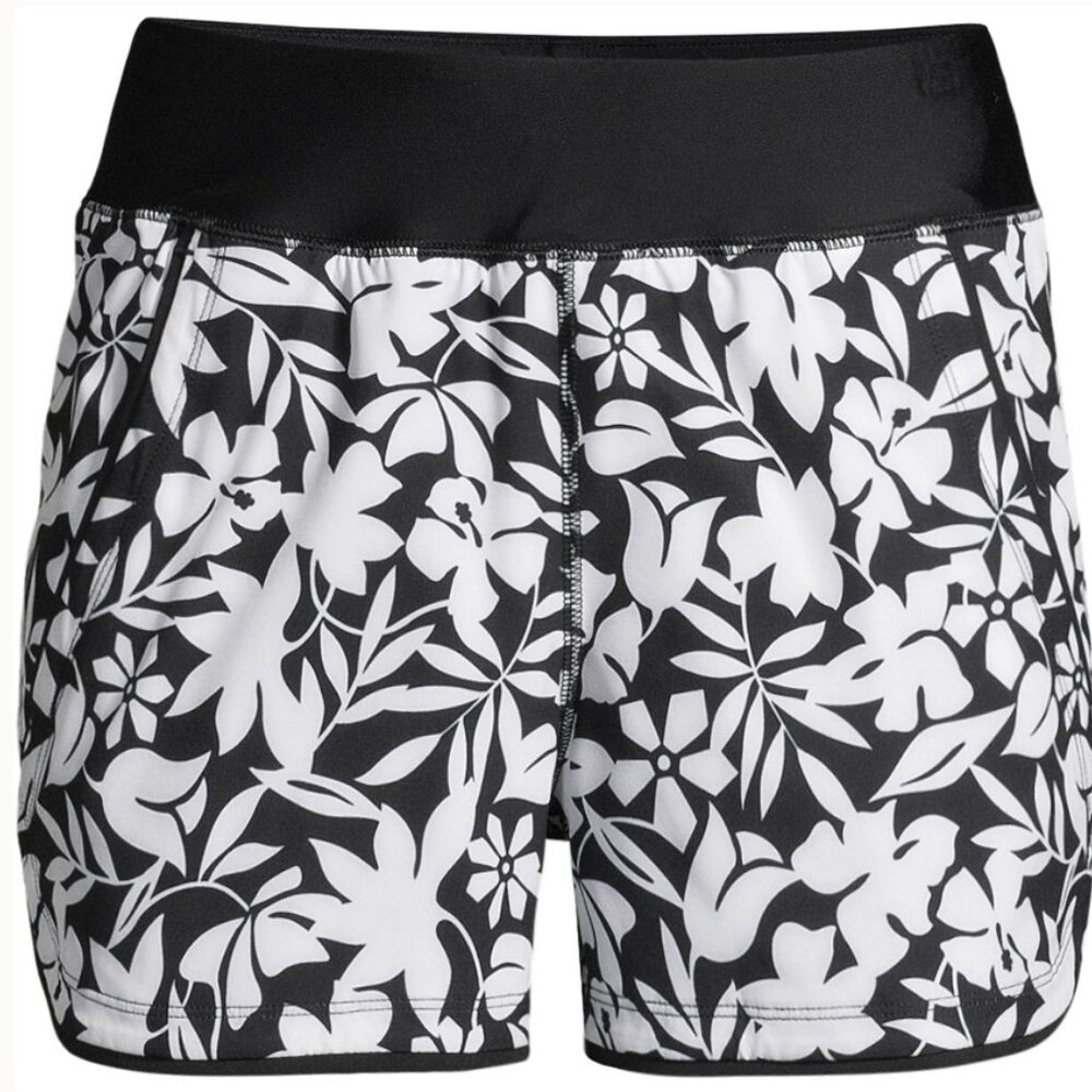 Lands' End 3" Quick Dry Swim Shorts with Panty - Size: 18W Long - NWT - Picture 9 of 13